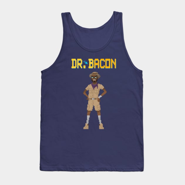 DR. Bacon Tank Top by Buff Geeks Art